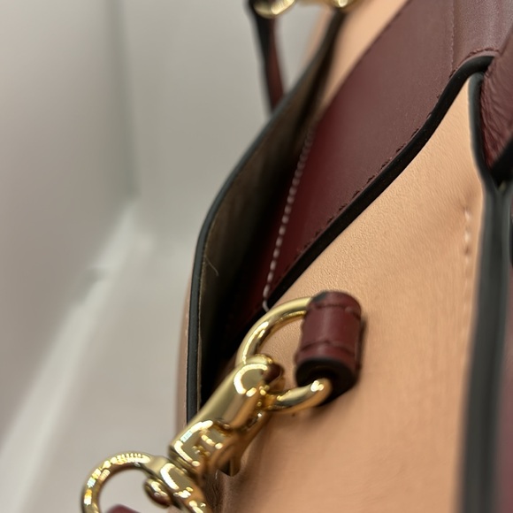 NWOT ZAC Zac Posen Biba Color-Block Convertible Backpack - Picture 3 of 14